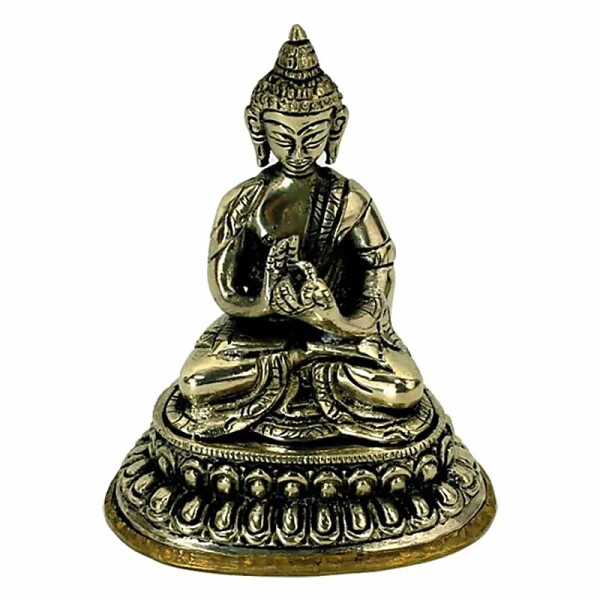 Vairochana Buddha Miniatur -- 330 g; 10 cm