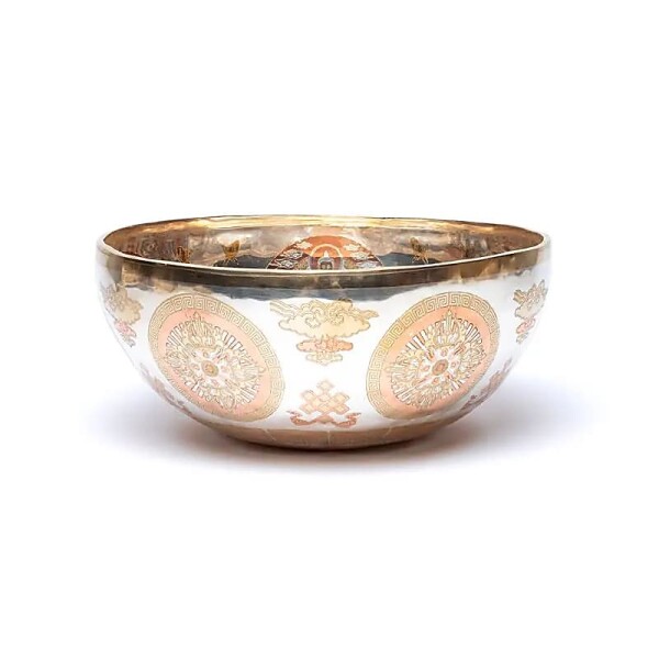 Versilberte Klangschale Buddha Shakyamuni -- ±30cm; ±2600-2800g