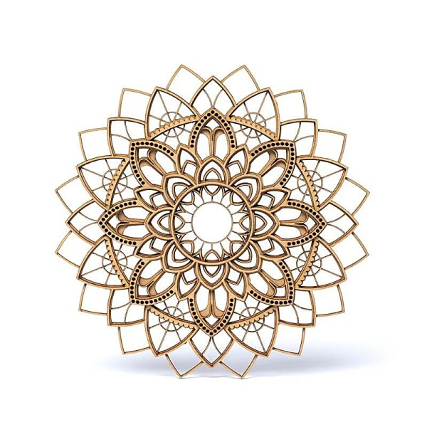 Wand-Dekor Mandala -- 25cm