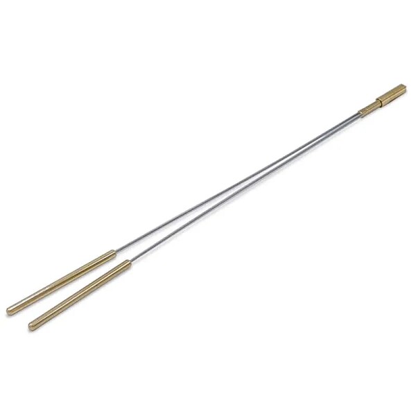 Wünschelrute aus Messing -- 42 cm