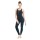 Yoga Top Namaste nahtlos Bio-Baumwolle schwarz M-L -- 160g