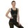 Yoga Top Om nahtlos Bio-Baumwolle schwarz M-L -- 160 g