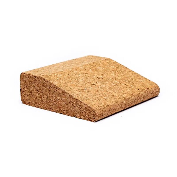 Yogablock Keil Kork 2er-Set -- 7.5x9x3 cm