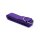 Yogagurt D-Ring Schnalle violett Baumwolle -- 183x4 cm