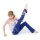 Yogahose Lotus handbemalt Baumwolle blau/violett L -- 325 g