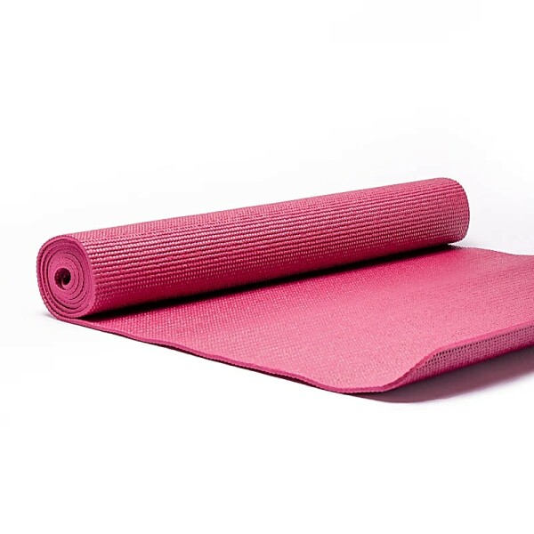 Yogi & Yogini PVC Yogamatte tiefrosa -- 1200g; 61x183x0.5cm